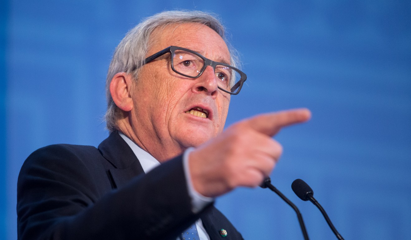 Jean-Claude Juncker, president of the European Commission questioned the relevance of the English language. Photo: Bloomberg