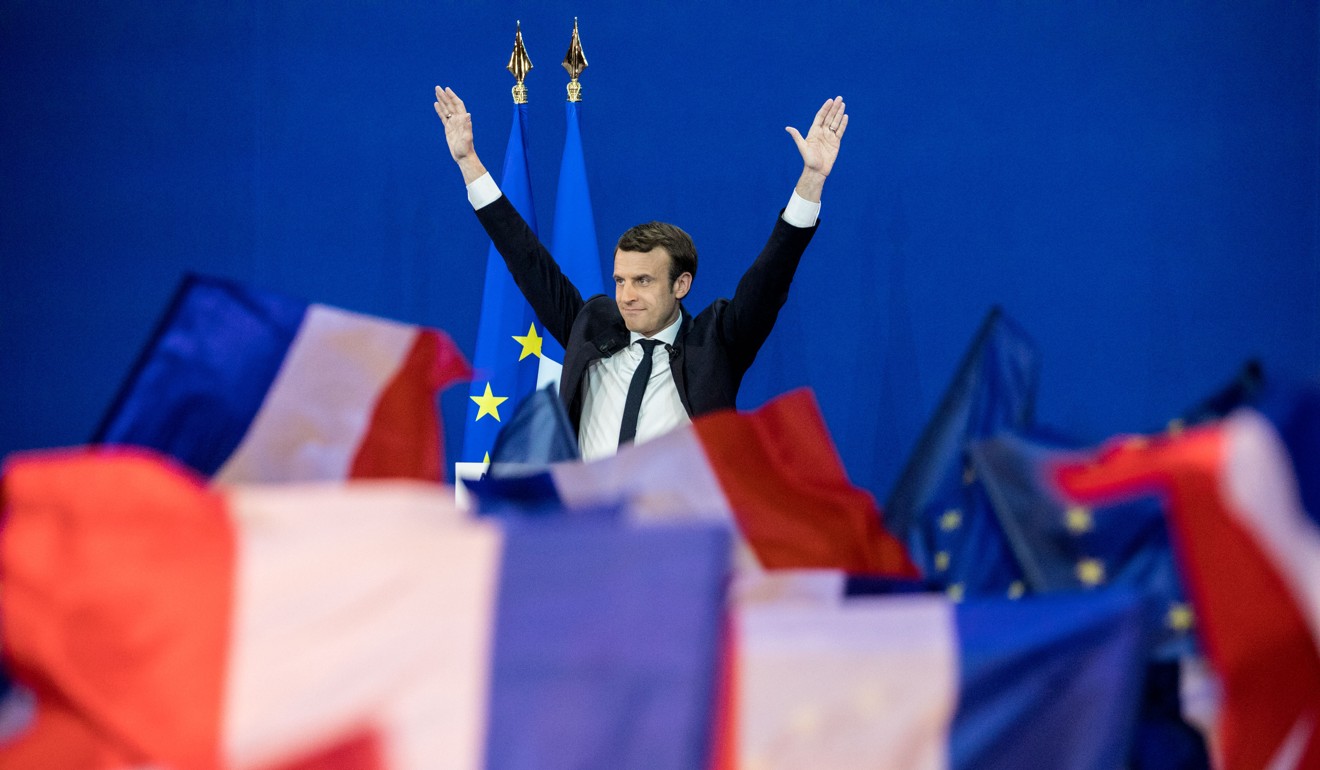 Emmanuel Macron, France's new president. Photo: Bloomberg