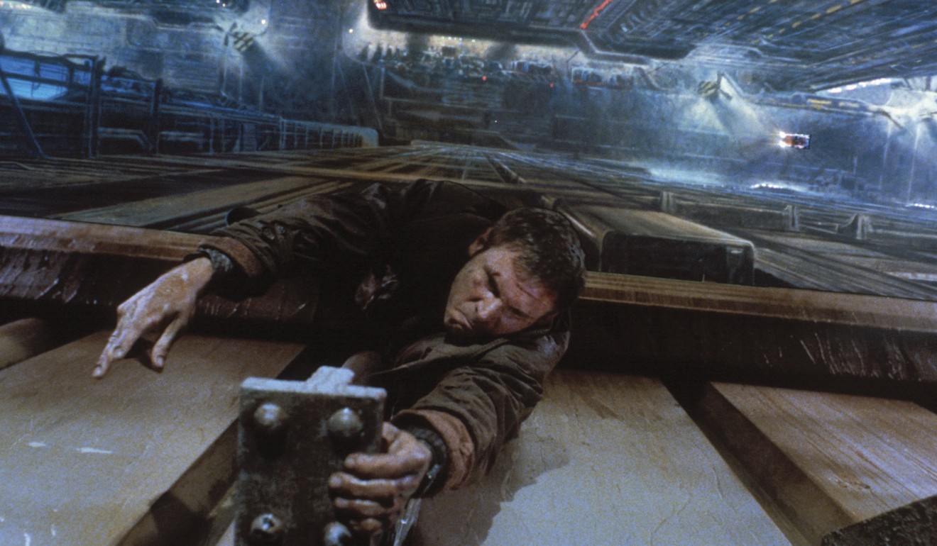 Harrison Ford in the original Blade Runner directed by Ridley Scott.