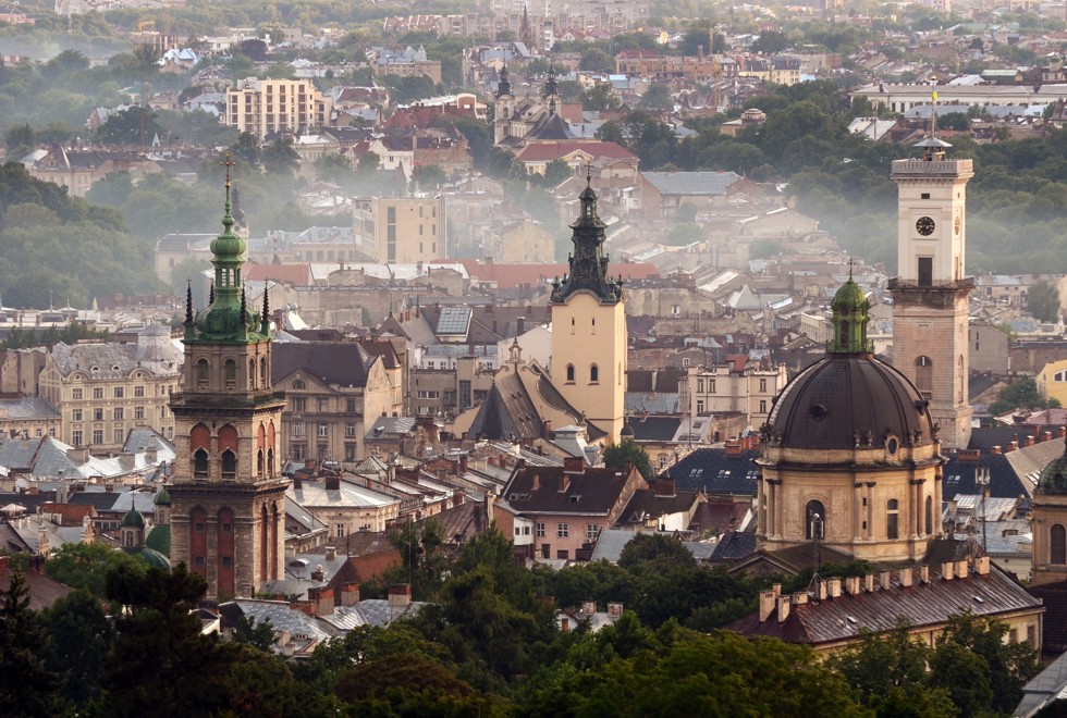 Lviv, near the Polish border in Ukraine.
