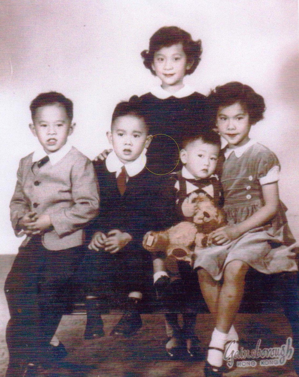 Fu and his siblings. Photo: Freddie Fu