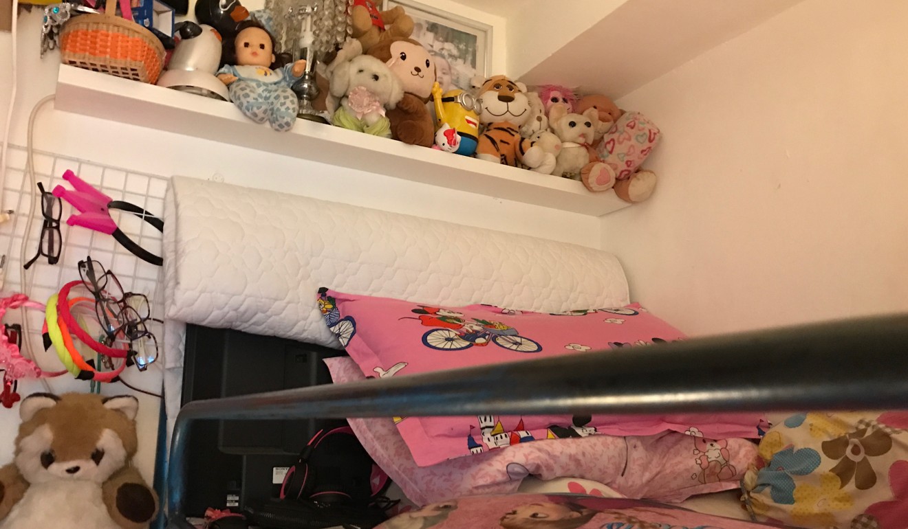 A bunk bed and a few simple toys. Photo: Handout