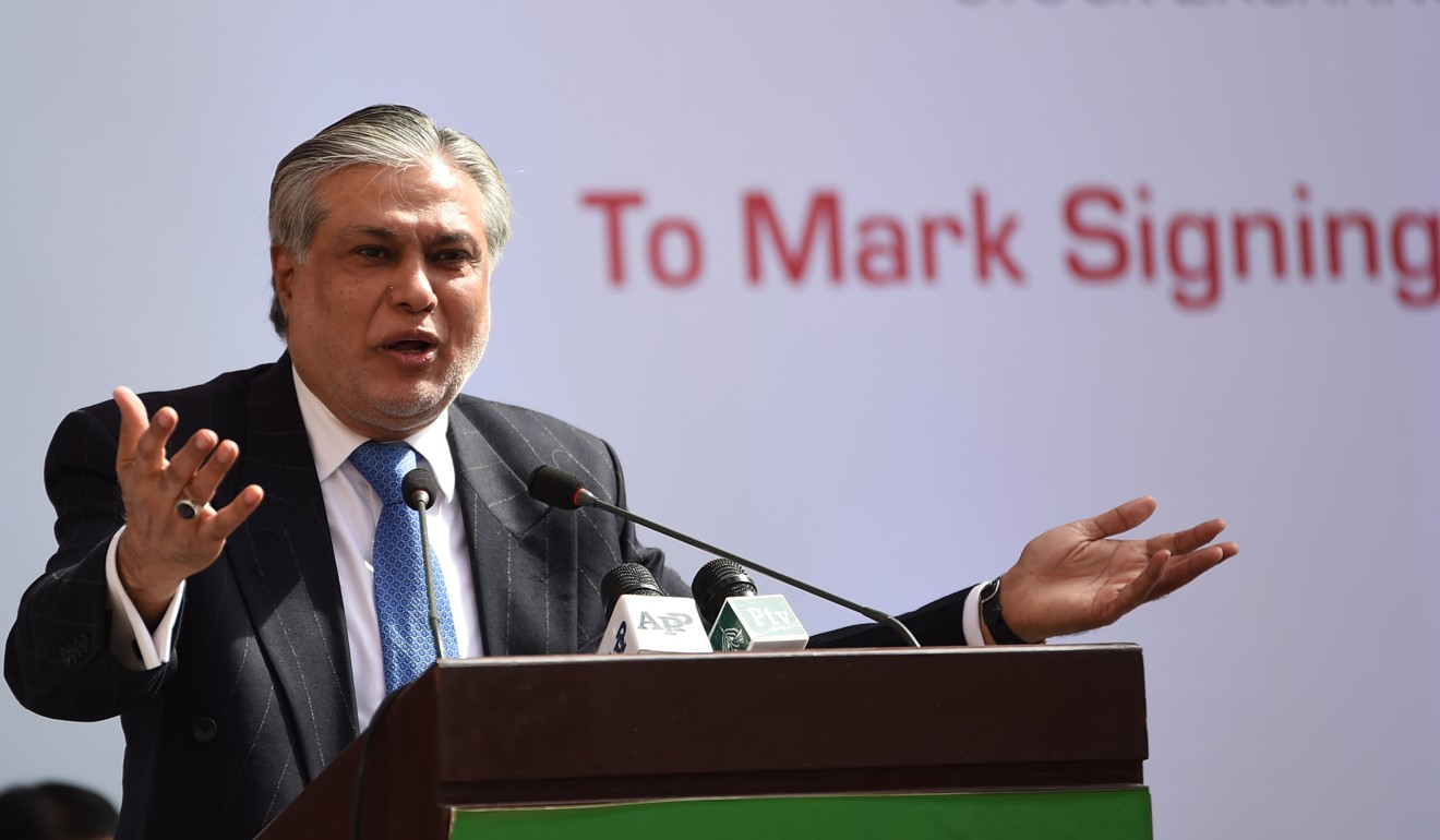 Pakistan’s Finance Minister Ishaq Dar. Photo: AFP