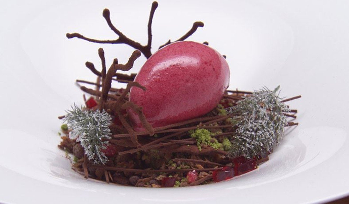 Martin Benn's Forest Floor dessert at Sepia, in Sydney.