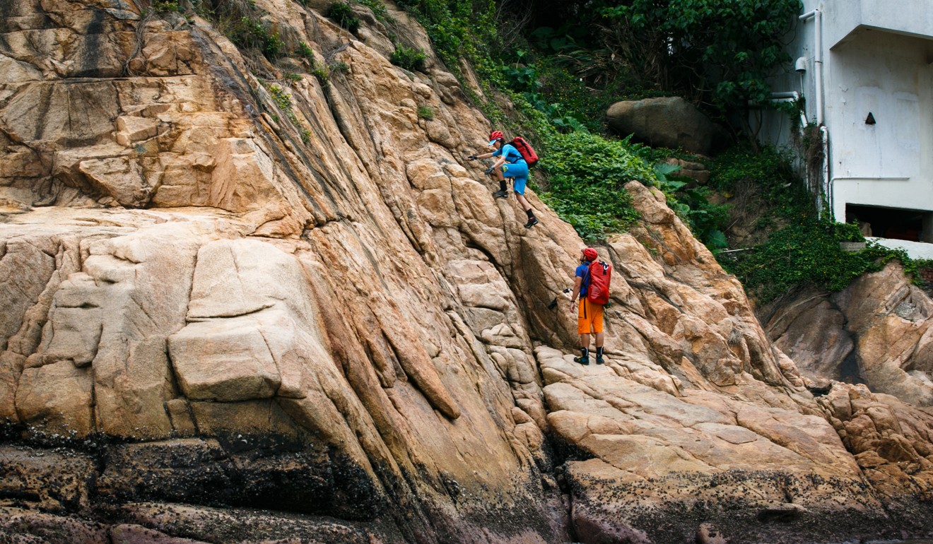 Both incurred blisters, chafing, bruises and cuts in the physically demanding experience. Photo: Tessa Chan