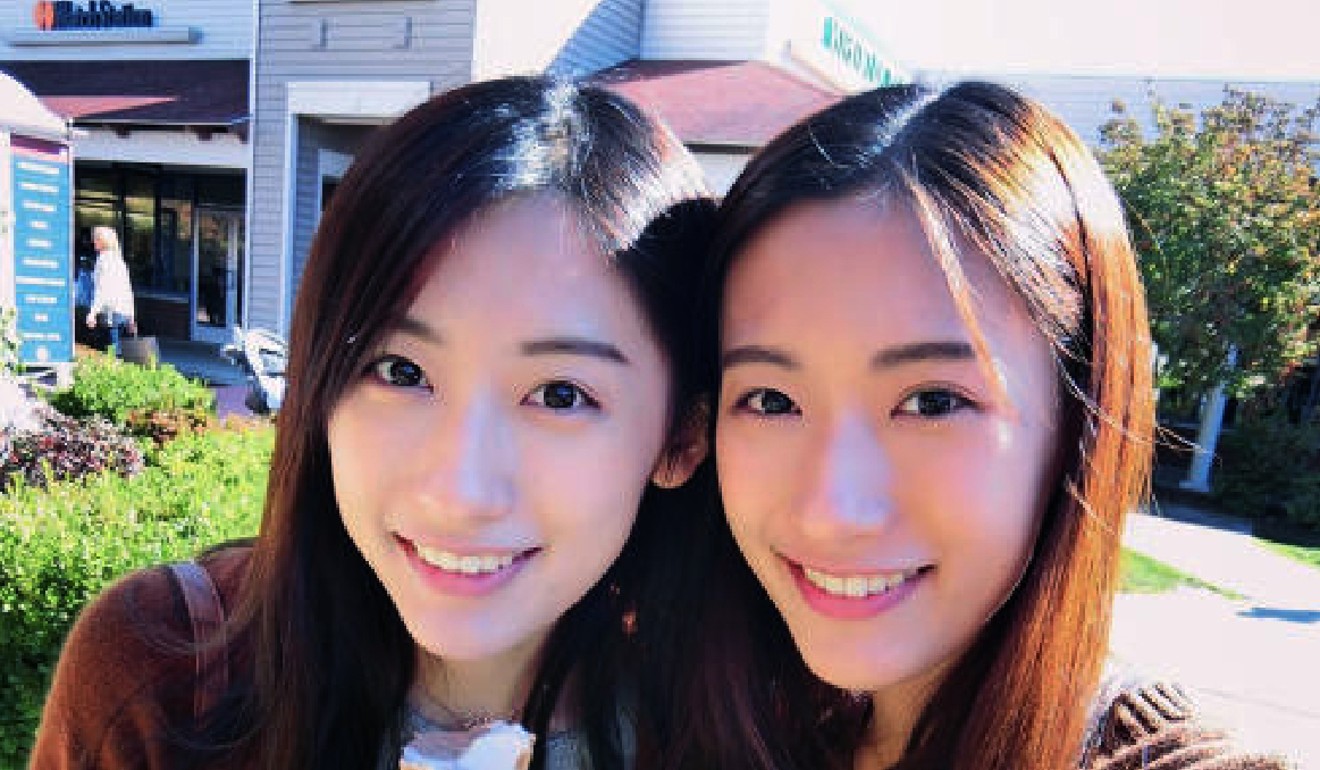 Twins Chinese. China sister.