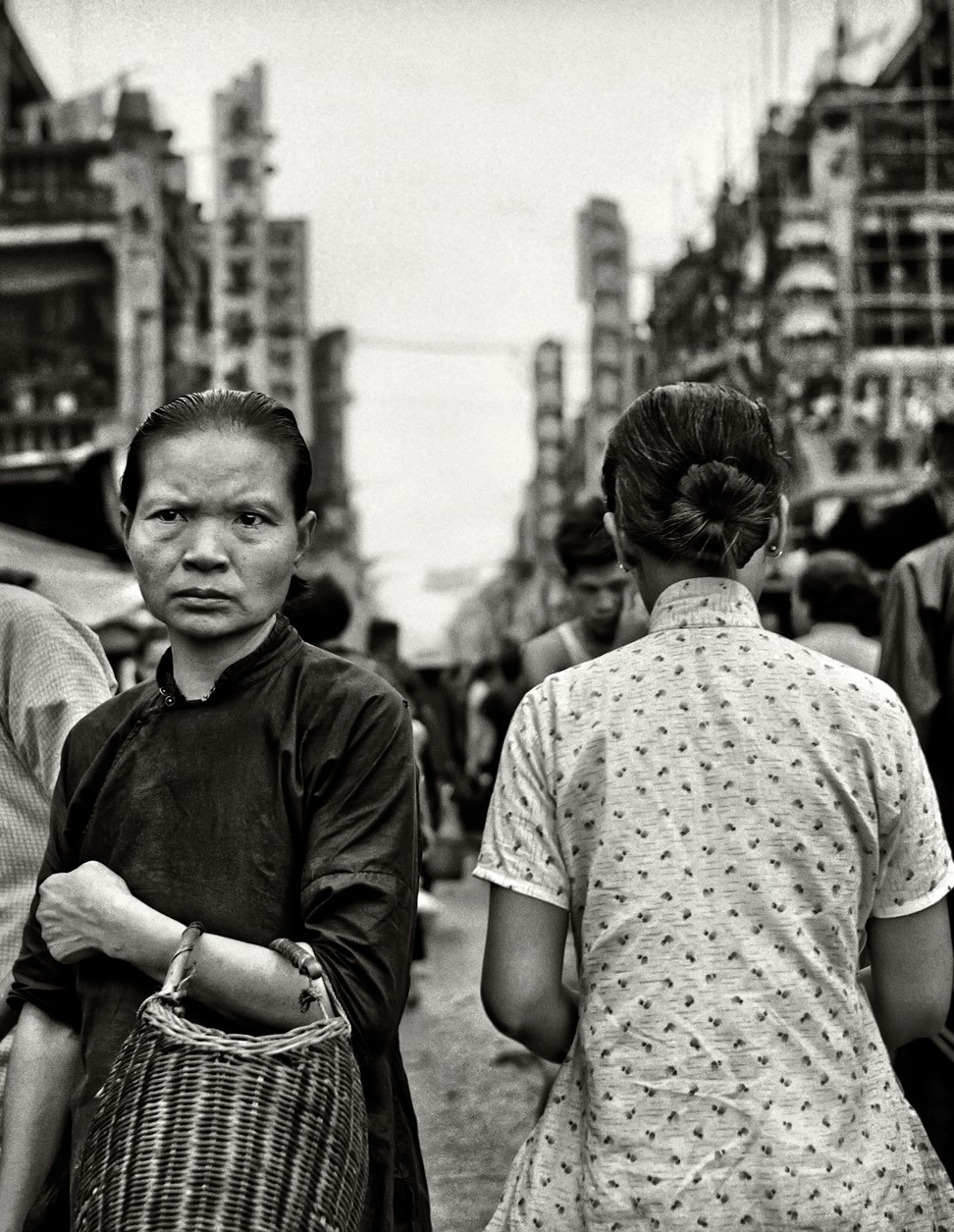 Opposites, a photo from Fan Ho’s series portraying Hong Kong in the 1950s and 1960s. Photo: Fan Ho