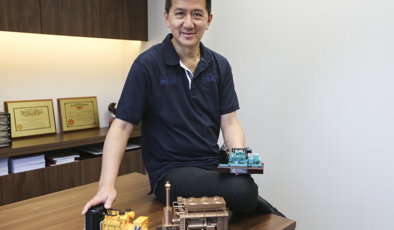 Rorce Au-Yeung Tai-hong, co-chief executive officer of VPower Group International. Photo: Xiaomei Chen
