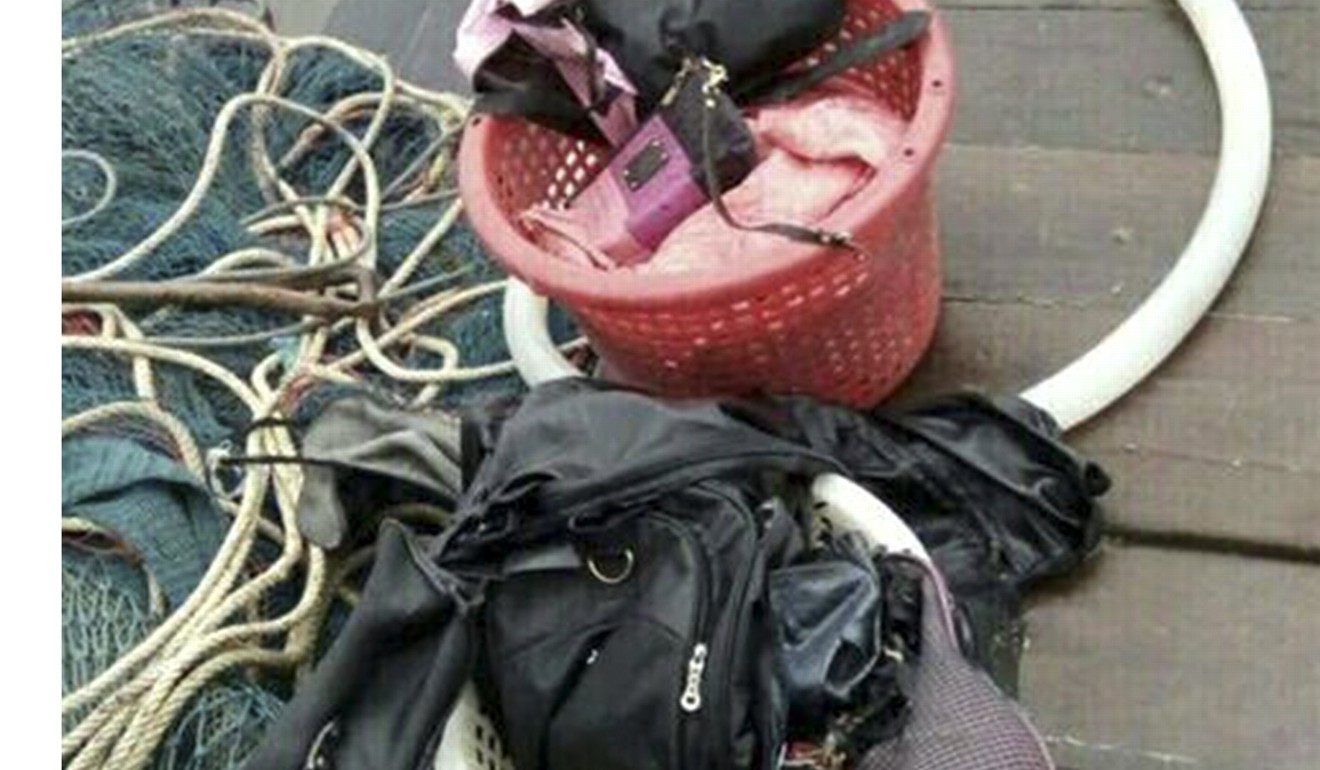 Recovered belongings of the passengers from the crashed plane. Photo: EPA
