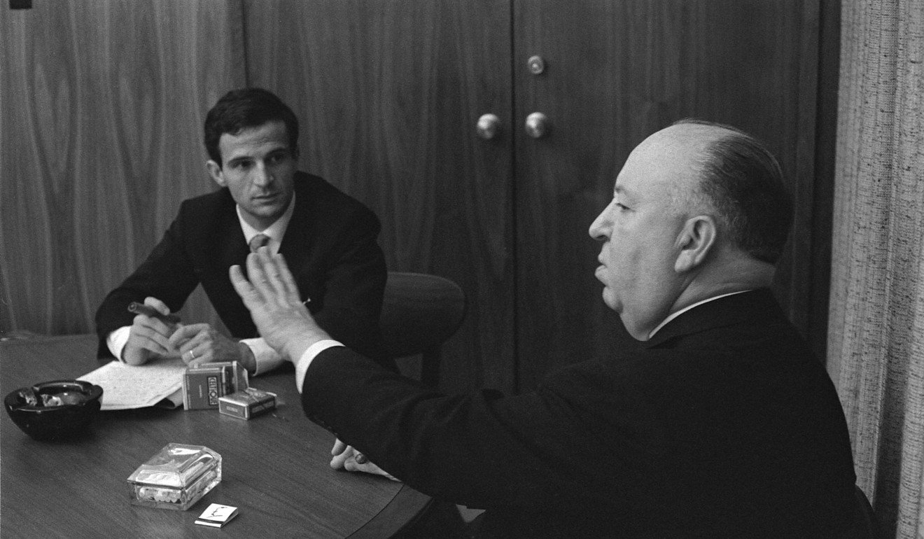 A young Francois Truffaut (left) and Alfred Hitchcock in the documentary film Hitchcock/Truffaut.