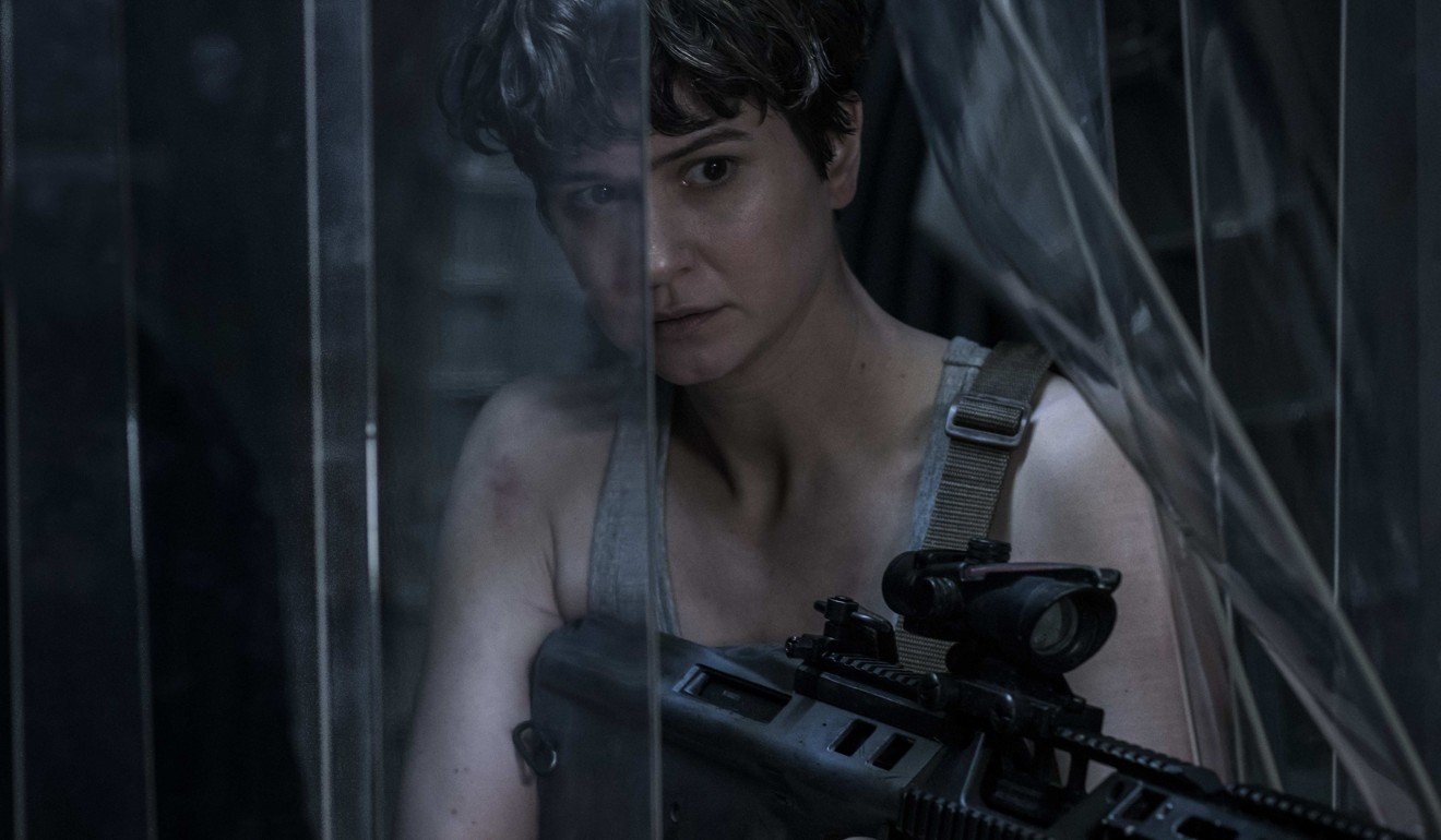 Katherine Waterston in Alien: Covenant.