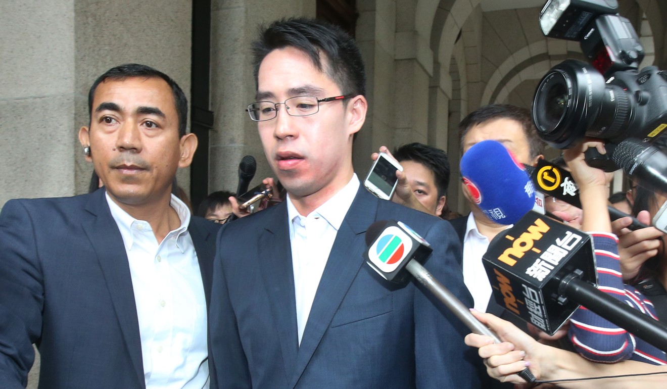 Adam Kwok said the judgement would be the ‘beginning of a new journey’. Photo: David Wong
