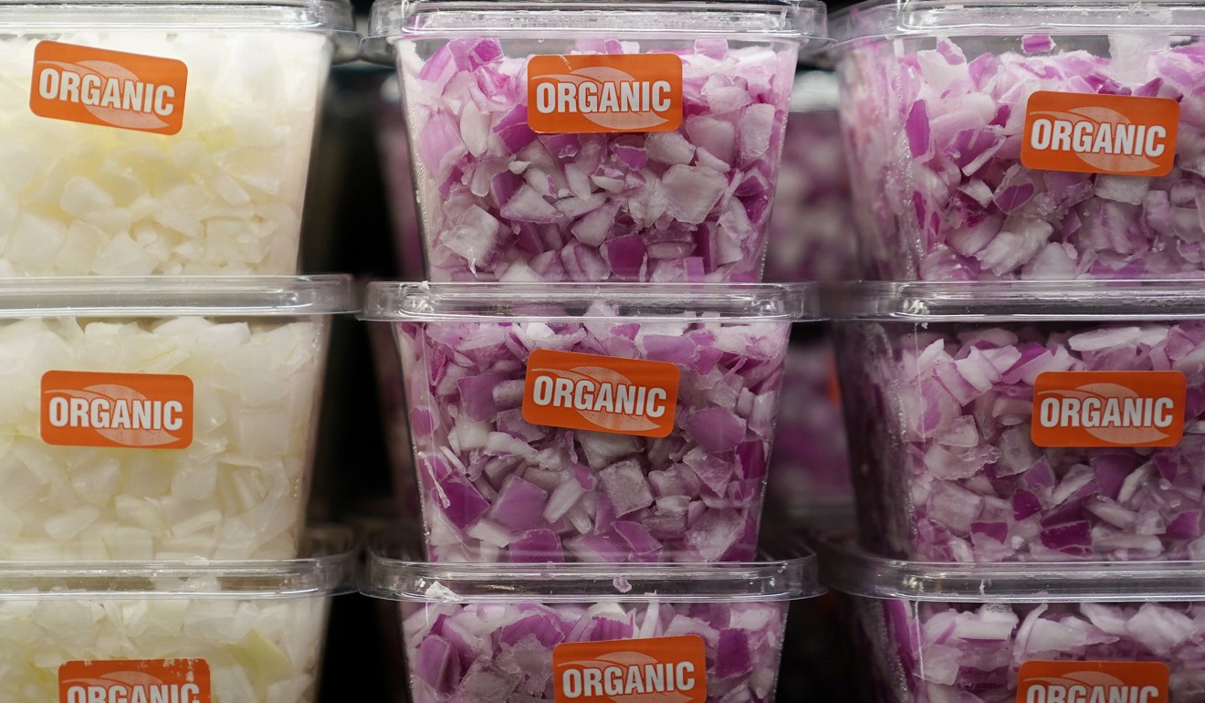 Chopped onions for sale are pictured inside a Whole Foods Market in the Manhattan borough of New York City. Whole Foods has been bought by online retail giant Amazon.com. Photo; Reuters