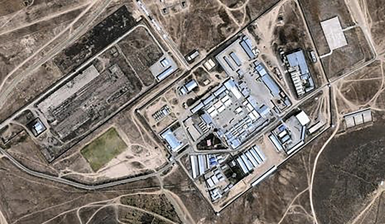 A satellite view of the notorious former CIA detention site in Afghanistan known as the Salt Pit, where detainees were subjected to harsh interrogations.