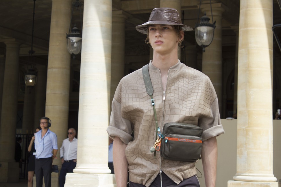 A look from Louis Vuitton Men's Fashion Week Spring-Summer 2018