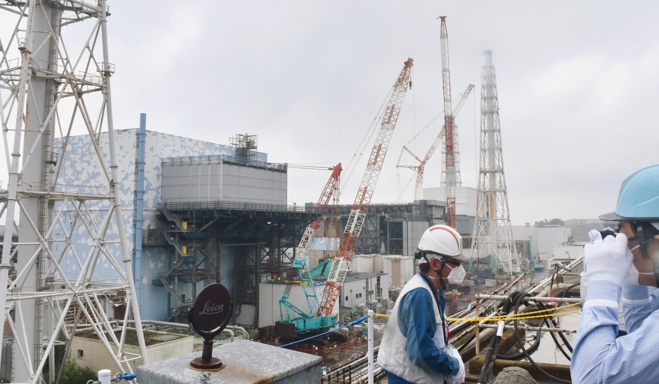 Tepco opened the troubled Fukushima Daiichi complex to the media on June 21, 2017. Photo: Kyodo