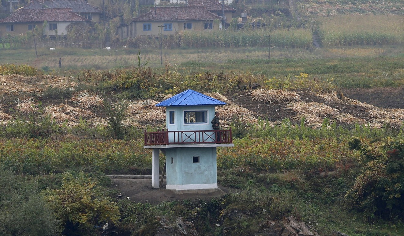 North Korean soldiers stand guard at a sentry on the Yalu River near the city of Hyesan, close to the Chinese border city of Linjiang in this file photo. Photo: Reuters