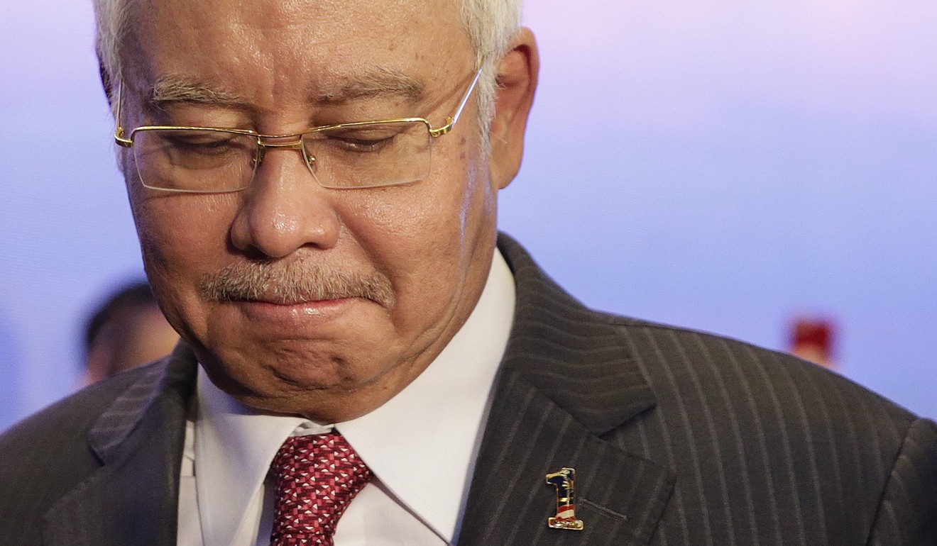 Malaysian Prime Minister Najib Razak can avoid discussing the 1MDB scandal because he is confident of voter support in an upcoming election, analysts say. Photo: EPA