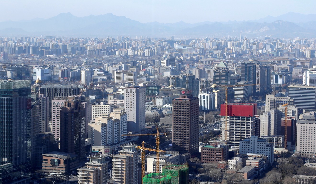 Residential and office buildings in Beijing. Photo: Reuters