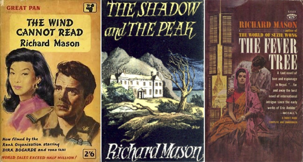 Mason’s other books (from left): The Wind Cannot Read (1946), The Shadow and the Peak (1949) and The Fever Tree (1962).
