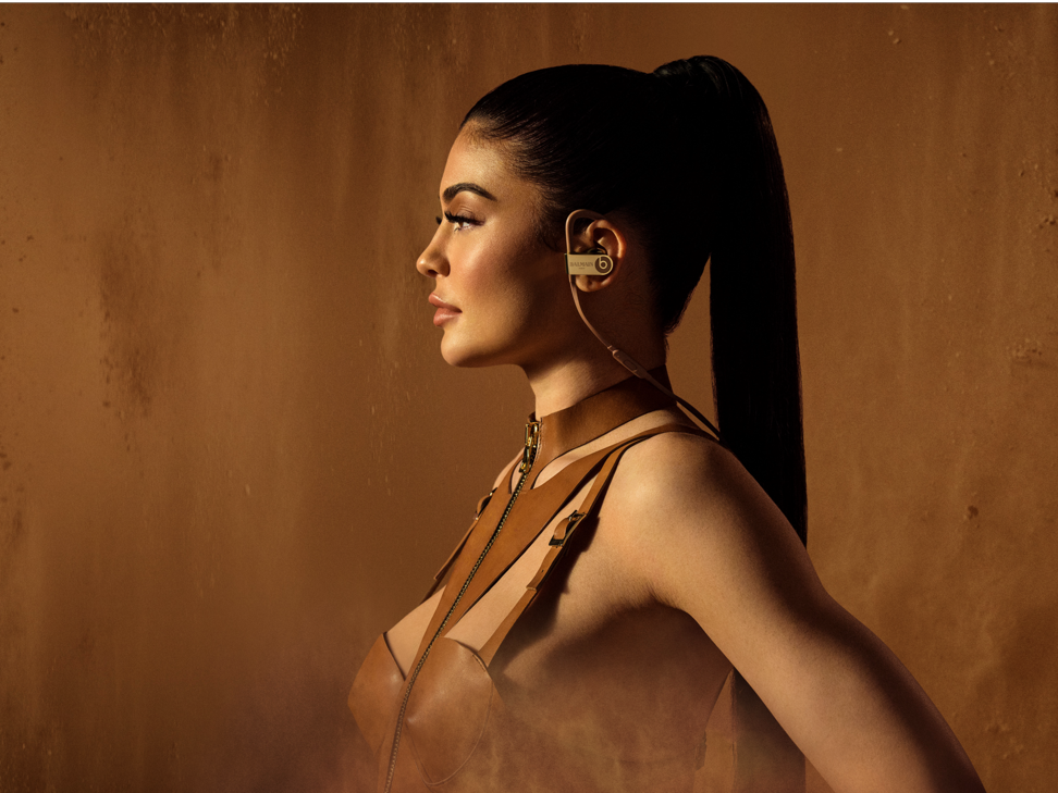 Kylie Jenner stars in Beats by Dre collaboration with Balmain