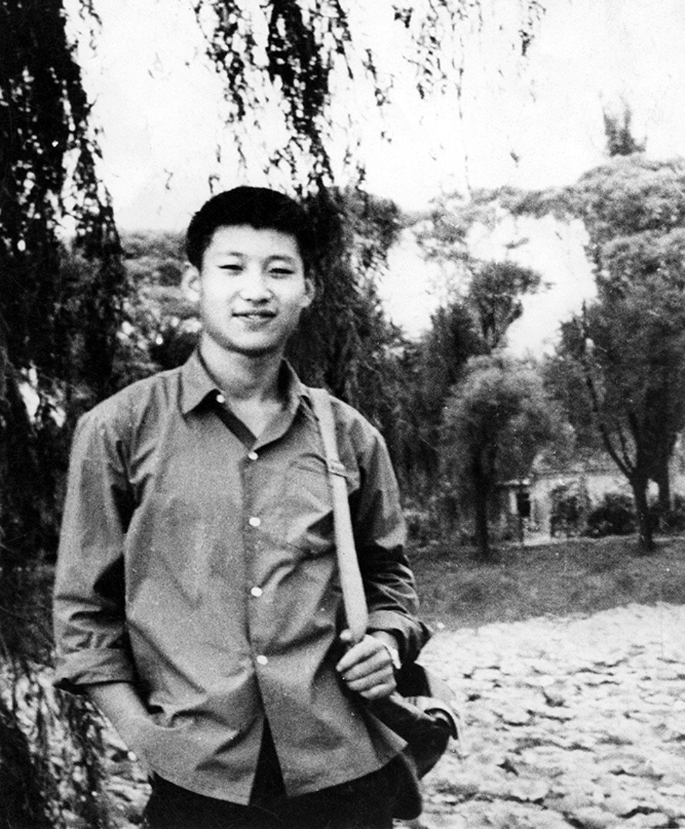 Xi Jinping returns home in Beijing in 1972 to visit his relatives during the time of his education in the countryside. Photo: Xinhua