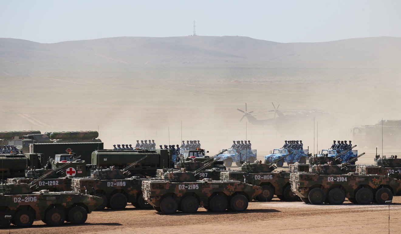The Zhurihe base is close to where Genghis Khan began to conquer Eurasia with his cavalry eight centuries ago. Photo: Xinhua