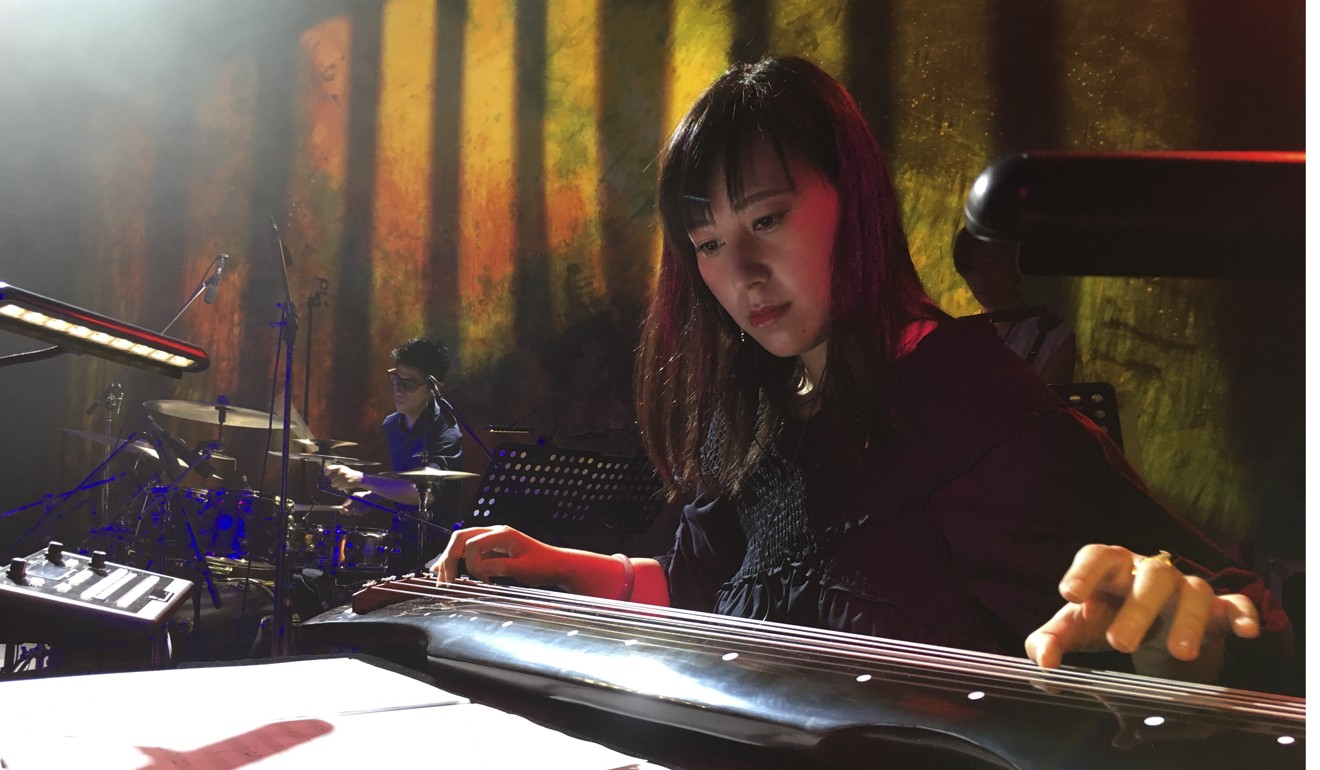 Guqin performer Wang Youdi will be collaborating with US snare drum duo BYOS. Photo: Bou Kwan-ying