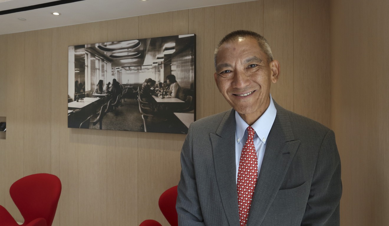 Sunny Lo, chairman of Café de Coral Group. Photo: Jonathan Wong