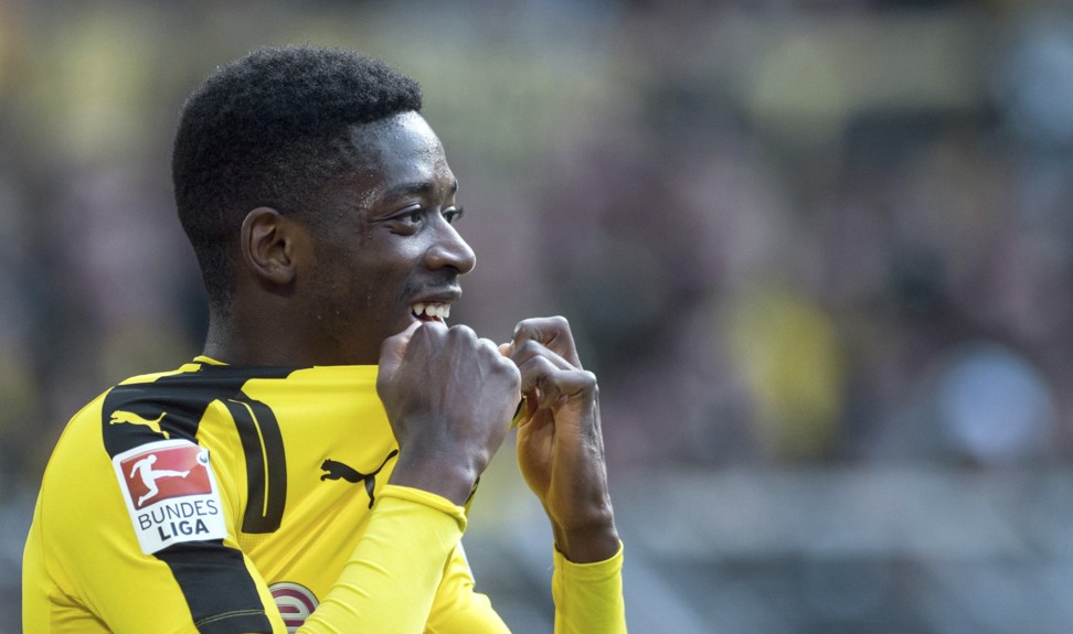 Borussia Dortmund’s Ousmane Dembele is also high on Barcelona’s wanted list. Photo: AP
