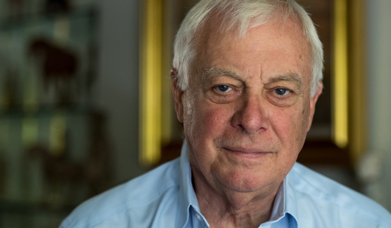 ‘We should be proud of what those kids are doing’: Chris Patten. Photo: AFP