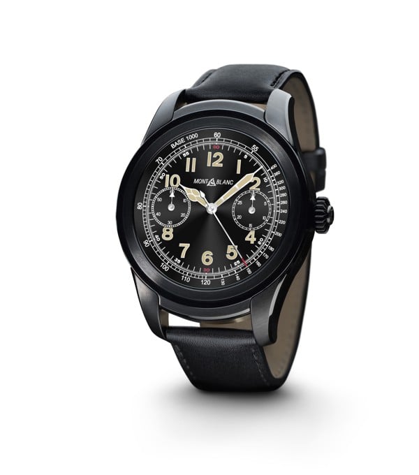 Montblanc’s first smartwatch, the Summit.