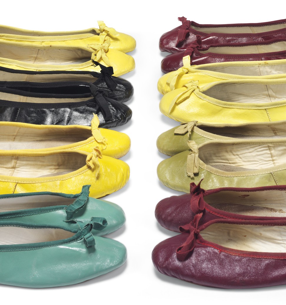 Hepburn’s selection of ballet pumps will go on display at the Landmark Atrium. Photo: Christie’s
