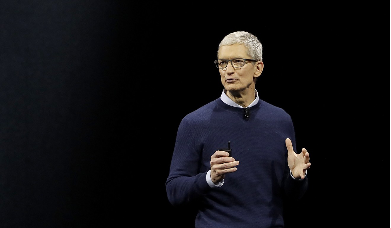 Apple CEO Tim Cook is a big supporter in the push for AR technology. Photo: AP