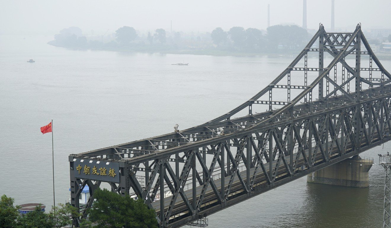 The Friendship Bridge in Dandong. Liaoning province links China and North Korea. Photo: AP