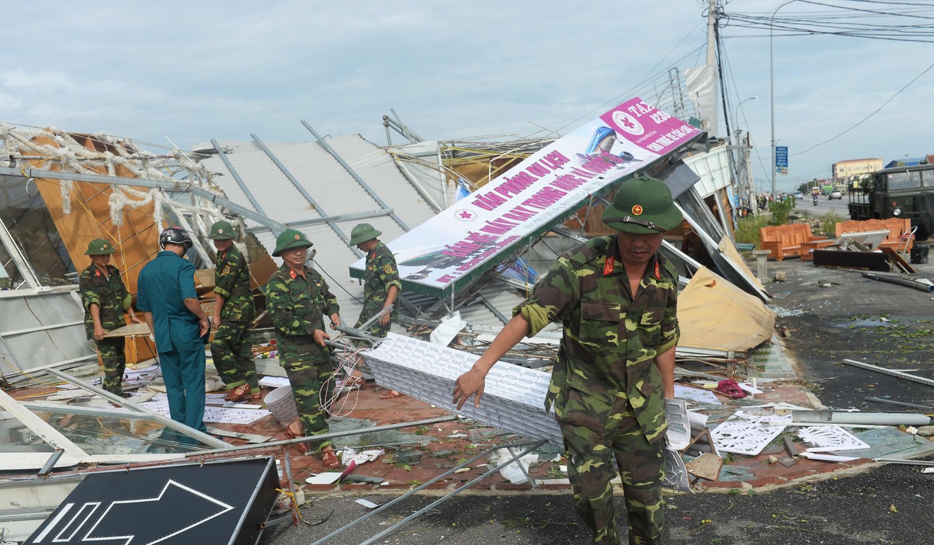 Houses Flattened And Businesses Destroyed As Typhoon Doksuri Tears ...