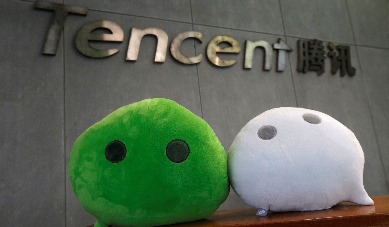 WeChat mascots at the Tencent office in Guanzhou, China | Reuters