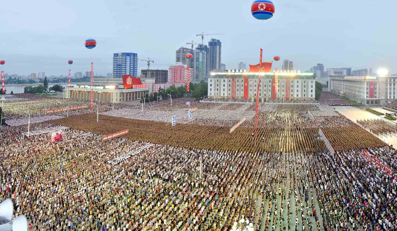 Pyongyang celebrates the hydrogen bomb test. Photo: AFP