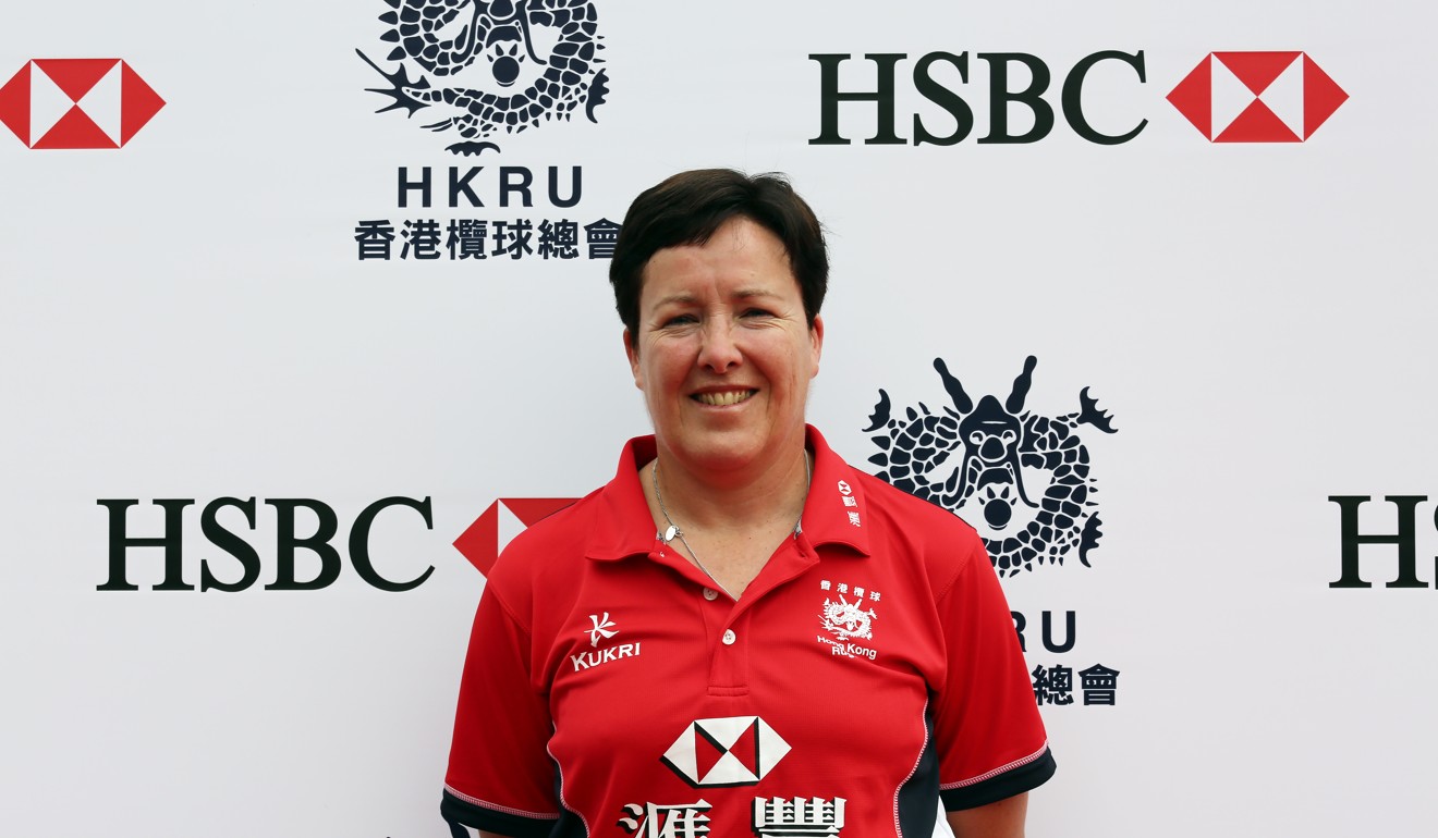 Hong Kong women’s coach Anna Richards. Photo: Jonathan Wong