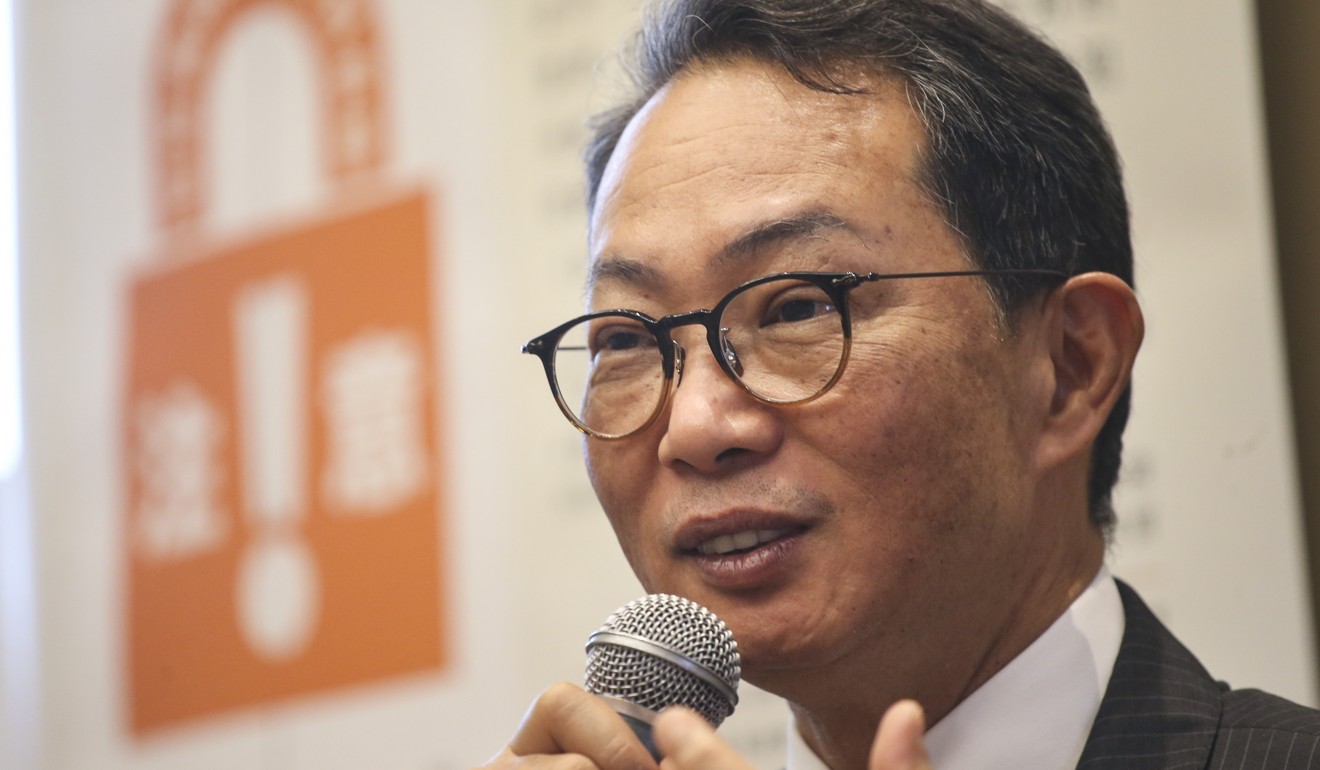 Hong Kong’s Privacy Commissioner for Personal Data Stephen Wong, seen here at a book launch in July, took part in a round table last year on how to ensure data-driven innovation can thrive while building people’s trust. Photo: David Wong