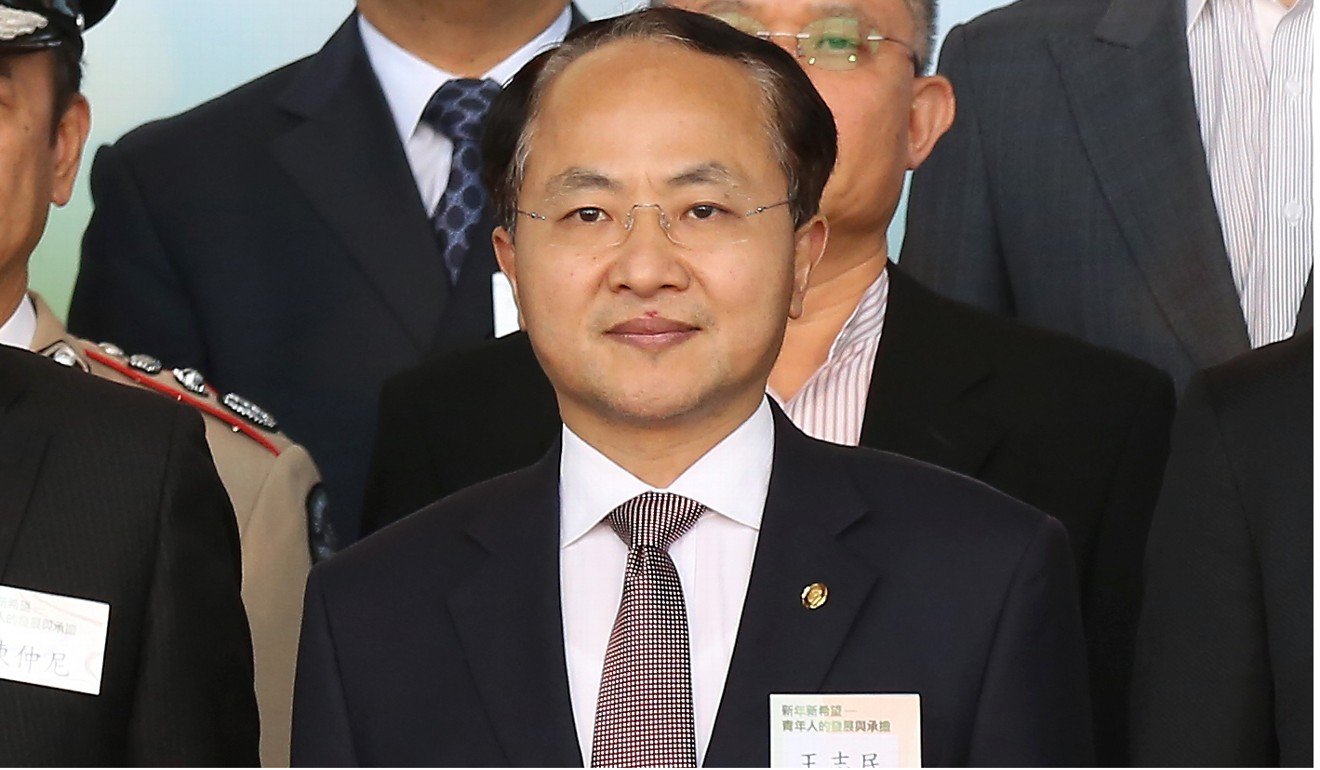 Zhang Xiaoming’s former role in Hong Kong was filled by Wang Zhimin (pictured), who previously headed Beijing’s liaison office in Macau. Photo: Sam Tsang