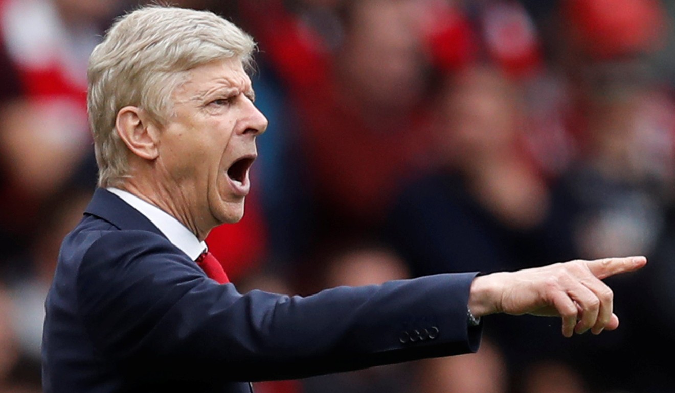 Arsene Wenger keeps his players on their toes. Photo: Reuters