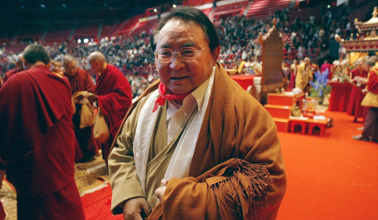 Sogyal Rinpoche in Paris, in 2003. Picture: AFP