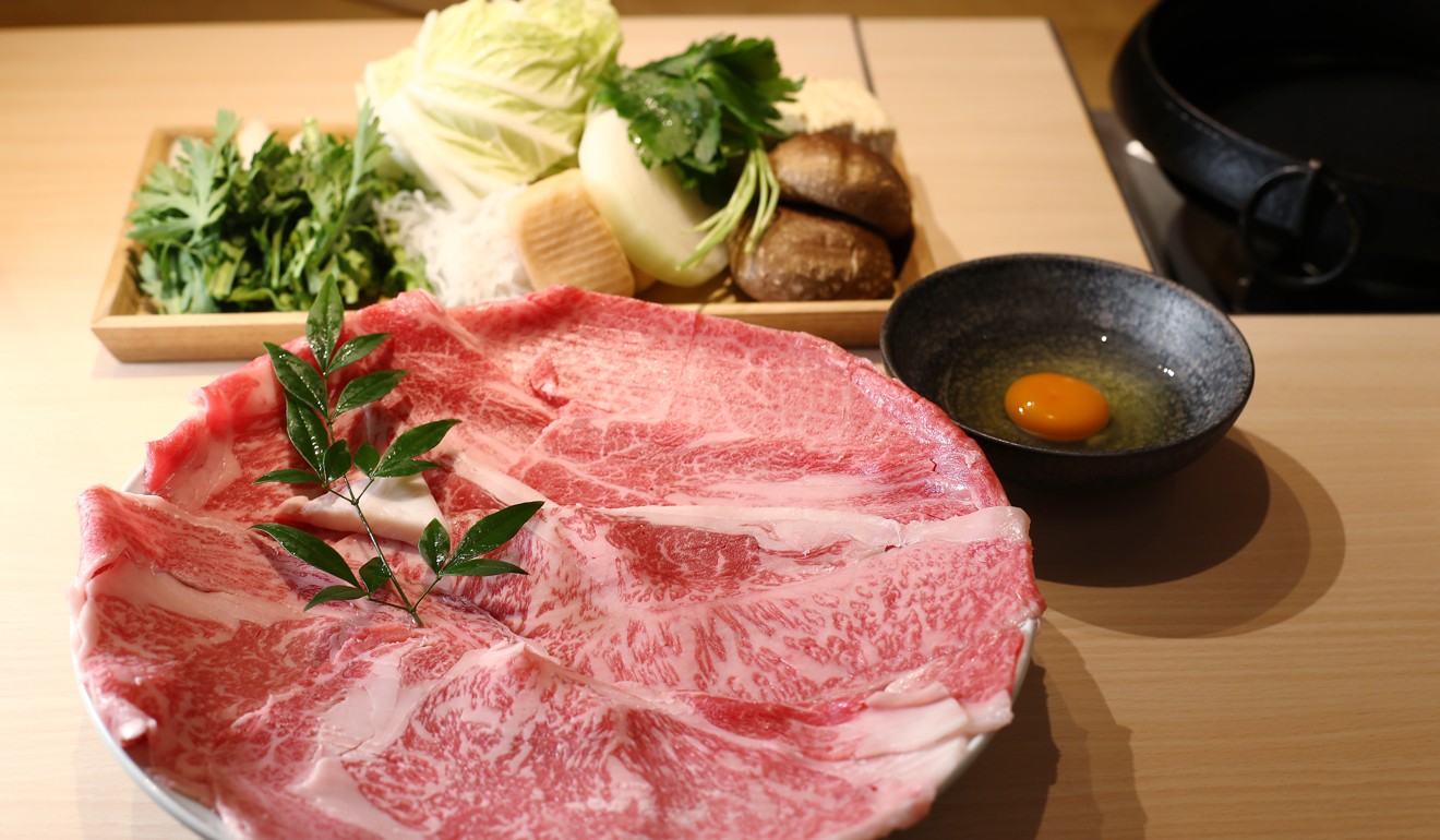 The raw ingredients for sukiyaki. Photo: Nora Tam