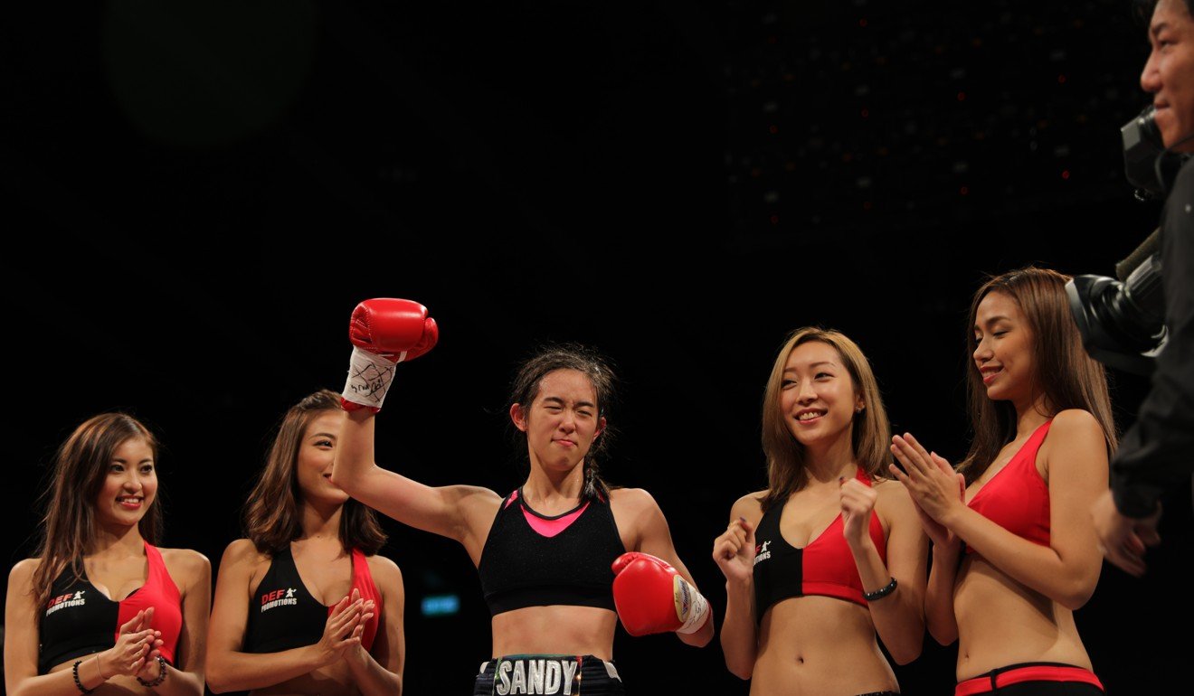 Hong Kong boxer Sandy Lam. Photo: Unus Alladin