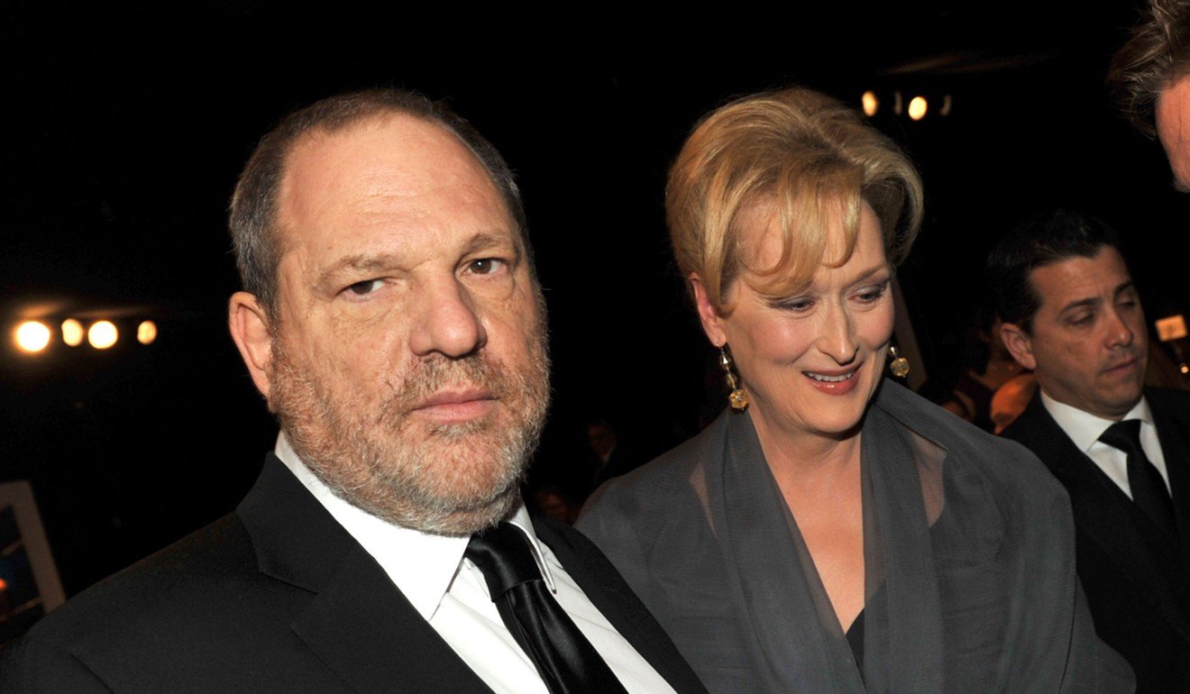 Harvey Weinstein and Meryl Streep attend the 2012 Screen Actors Guild Awards. Photo: AFP