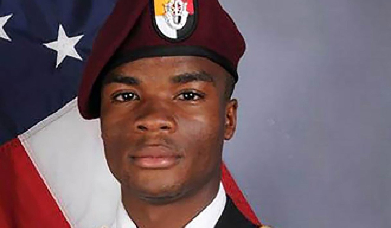 Sergeant La David Johnson was among four US soldiers killed earlier this month in Niger. Photo: AFP