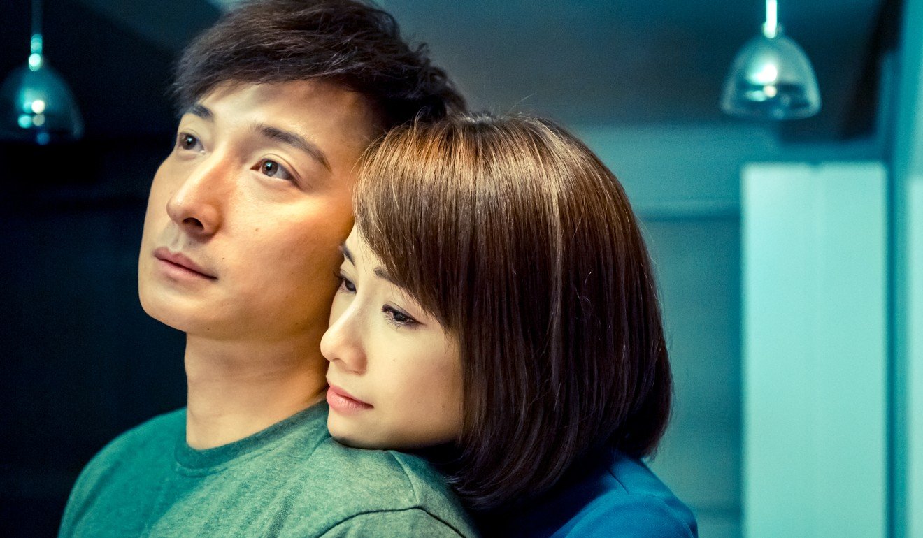 Stephy Tang and Alex Fong in Anniversary (2015).
