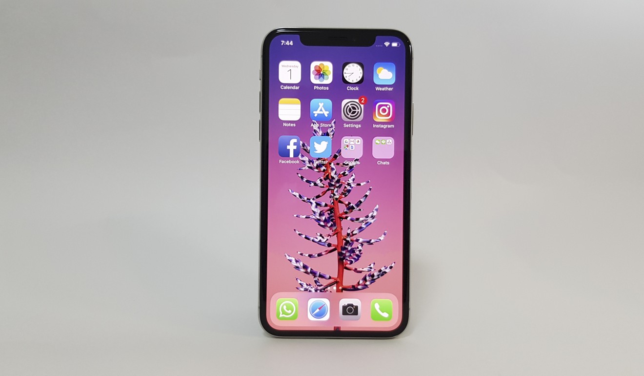 Some apps are not optimised for the iPhone X’s display. Photo: Ben Sin