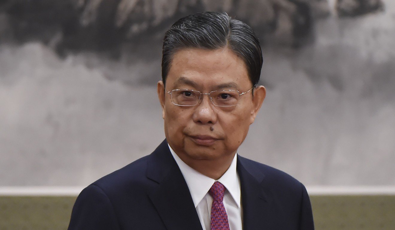 Two-term Politburo member Zhao Leji has seen President Xi Jinping relax the unwritten rule against grey hair on the top decision-making body. Photo: AFP